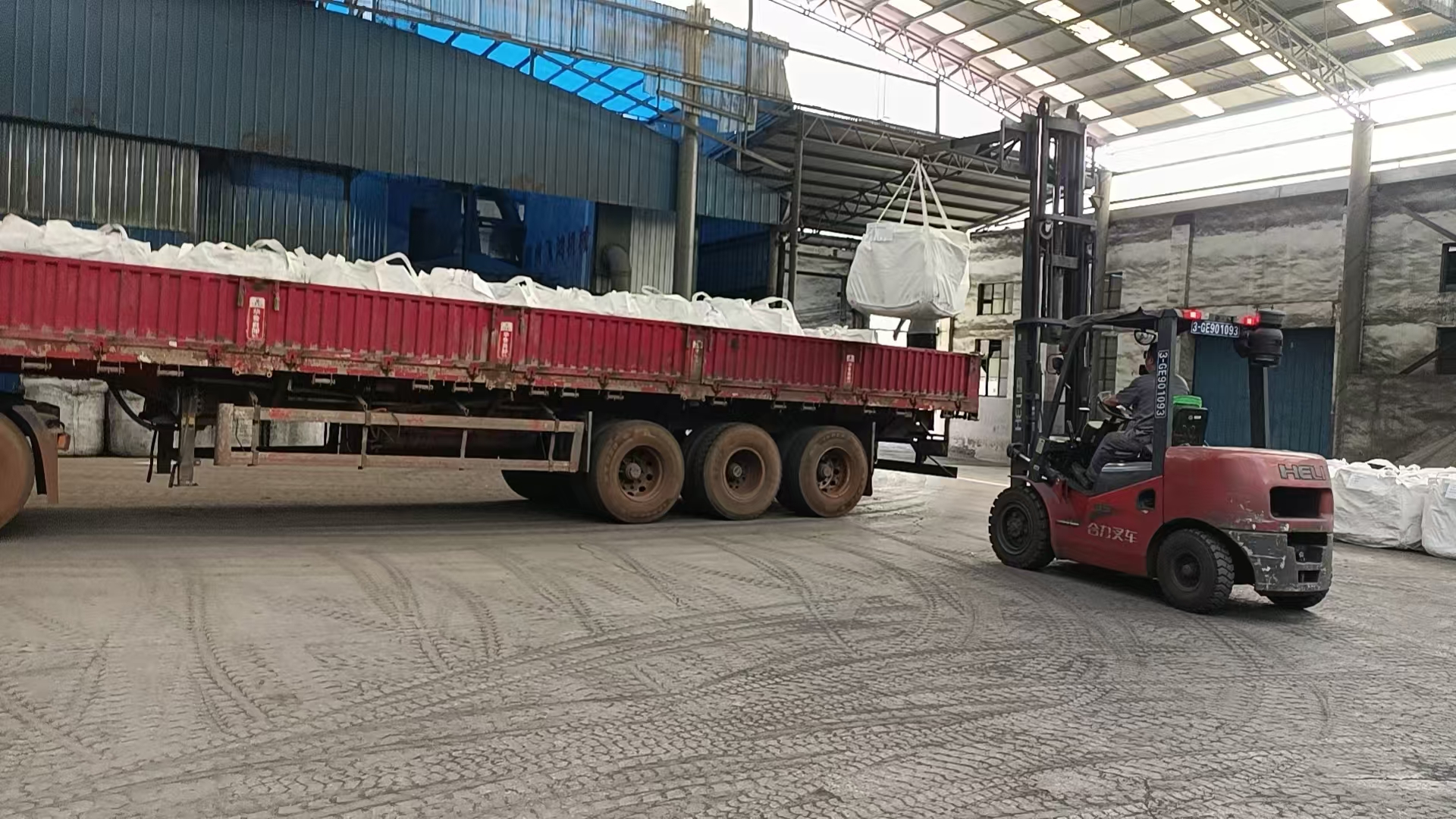 Xinrui の工場・積み込み写真